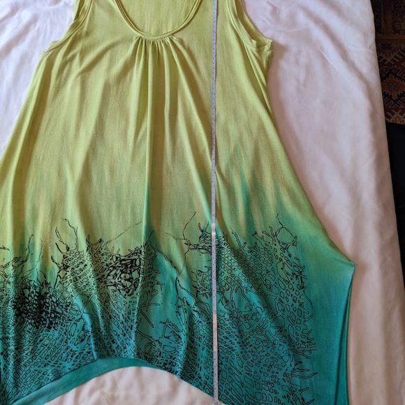 art of cloth Ombre Dyed Jersey Tunic - Picture 7 of 11